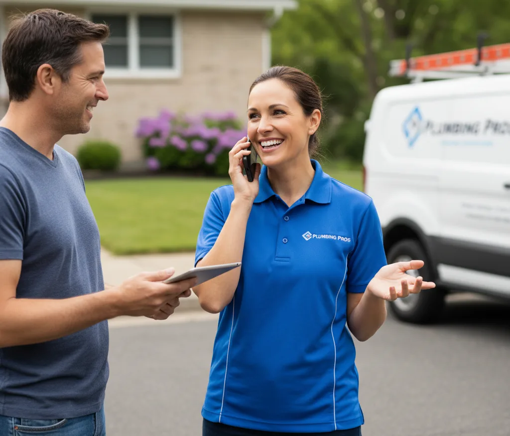 Grant Plumbing customer support in Freeman